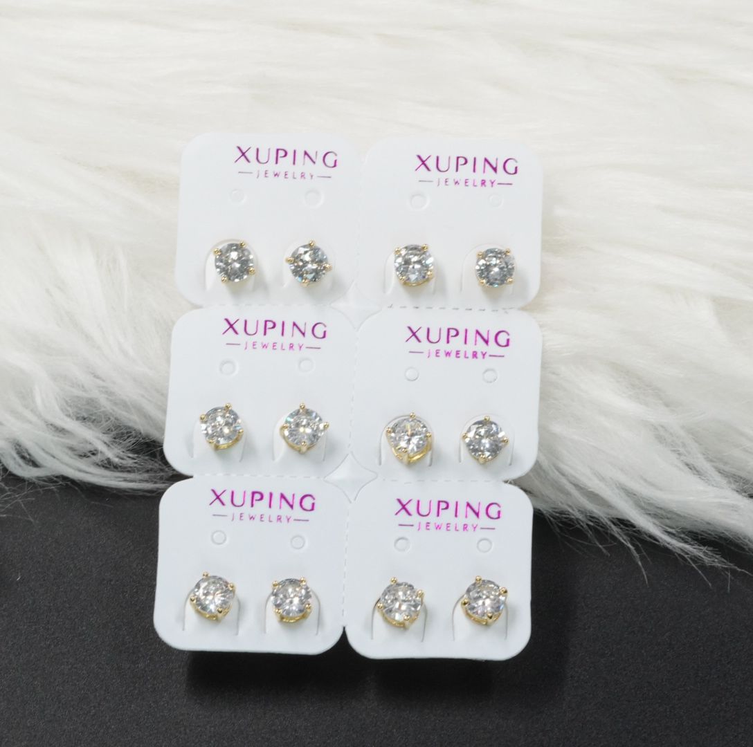 Miniatura 2 de TOPO CIRCULAR BLANCO TIPO DIAMENTE DOR#5